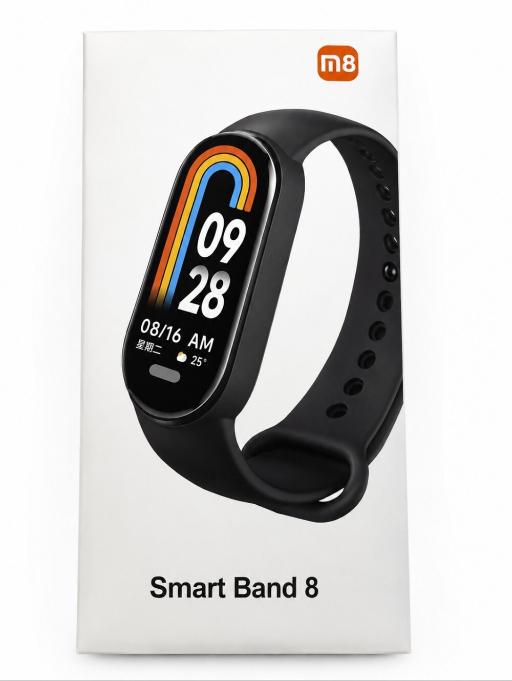 Smart Band 8 Fitness Tracker - Black
